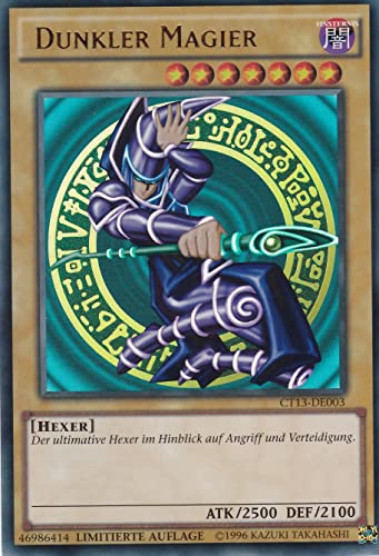 TCG - Dunkler Magier - Ultra Rare - Deutsch - Limitierte Auflage - Anime - Near Mint - 1 Trading Card von TCG