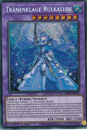 TCG - Tränenklage Rulkallos - Secret Rare - Deutsch - 1. Auflage - Yugioh Trading Card - Anime & Manga - 1 Stück von TCG