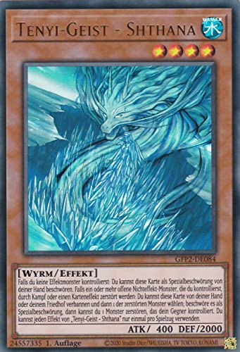 GFP2-DE084 - Tenyi-Geist - Shthana - Ultra Rare - Deutsch - 1. Auflage - im Set mit Ultrapro Toploader - Yugioh von TCG