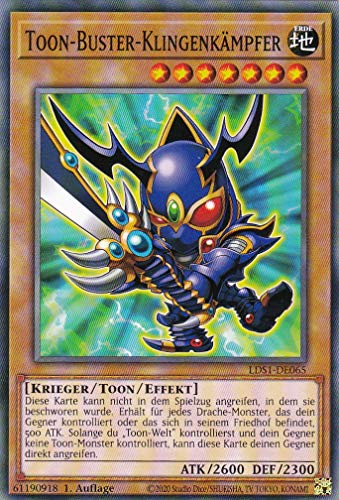 TCG LDS1-DE065 - Toon-Buster-Klingenkämpfer - Common - Deutsch - 1. Auflage von TCG