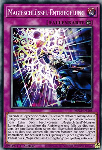 MP22-DE168 - Magieschlüssel-Entriegelung - Common - Deutsch - 1. Auflage - im Set mit Ultrapro Toploader - Yugioh von TCG