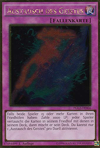 PGL2-DE066 - Austausch des Geistes - Gold Rare - DE - im Set mit Ultrapro Toploader - Yugioh von TCG