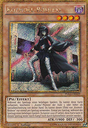 PGL3-DE025 - Kozmo-Guthexe - Gold Secret Rare - DE - im Set mit Ultrapro Toploader - Yugioh von TCG