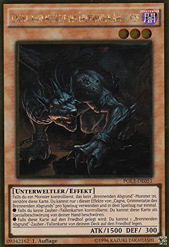 PGL3-DE051 - Cagna, Grimmetatze des Brennenden Abgrunds - Gold Rare - DE - im Set mit Ultrapro Toploader - Yugioh PGL3-DE051 - Cagna, Grimmetatze des Brennenden Abgrunds - Gold Rare - DE - im Set mit Ultrapro Toploader - Yugioh von TCG