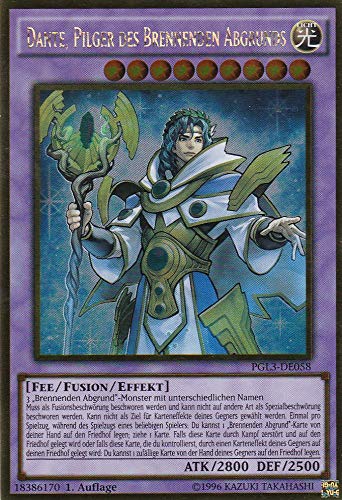 PGL3-DE058 - Dante, Pilger des Brennenden Abgrunds - Gold Rare - DE - im Set mit Ultrapro Toploader - Yugioh PGL3-DE058 - Dante, Pilger des Brennenden Abgrunds - Gold Rare - DE - im Set mit Ultrapro Toploader - Yugioh von TCG