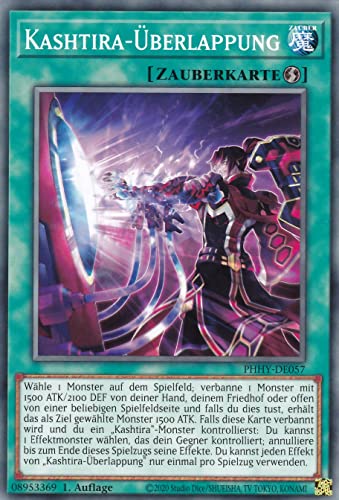 PHHY-DE057 - Kashtira-Überlappung - Common - Deutsch - 1. Auflage - mit Versandschutz - Photon Hypernova - Yu-Gi-Oh von TCG