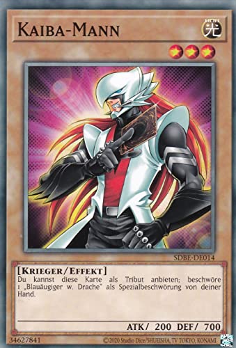 SDBE-DE014 - Kaiba-Mann - Common - Deutsch - 2. Auflage - im Set mit Ultrapro Toploader - Yugioh von TCG