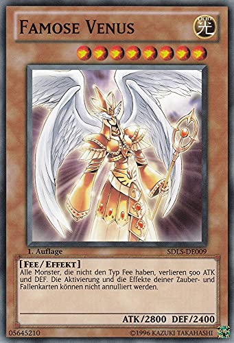 SDLS-DE009 - Famose Venus - Common - DE - im Set mit Ultrapro Toploader - Yugioh von TCG