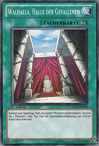 SDLS-DE024 - Walhalla, Halle der Gefallenen - Common - DE - im Set mit Ultrapro Toploader - Yugioh SDLS-DE024 - Walhalla, Halle der Gefallenen - Common - DE - im Set mit Ultrapro Toploader - Yugioh von TCG