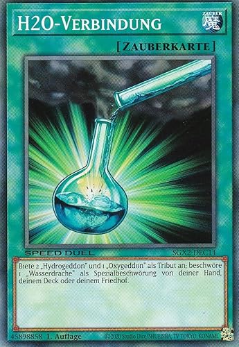 SGX2-DEC14 - H2O-Verbindung - Common - Deutsch - 1. Auflage - im Set mit Ultrapro Toploader - Yugioh SGX2-DEC14 - H2O-Verbindung - Common - Deutsch - 1. Auflage - im Set mit Ultrapro Toploader - Yugioh von TCG