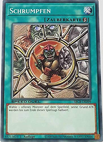 Schrumpfen SBCB-DE099 Common Yugioh 1.Auflage DE gamersheavenDe von TCG