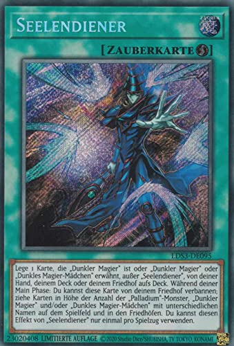 TCG Seelendiener LDS3-DE095 Secret Rare Yugioh 1.Auflage DE gamersheavenDe von TCG