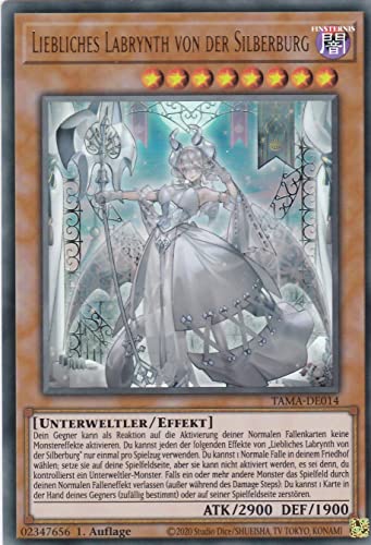 TCG - Liebliches Labyrinth von der Silberburg - Ultra Rare - Deutsch - 1. Auflage - Yugioh - Sammlerkarte - 1 Stück von TCG