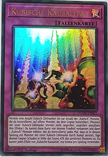 Kubische Kausalität DUOV-DE051 Ultra Rare Yugioh 1.Auflage Deutsch gamersheavenDe von TCG