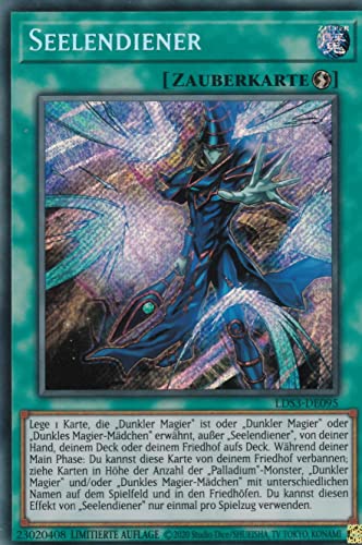 TCG LDS3-DE095 - Seelendiener - Secret Rare - Deutsch - 1. Auflage - im Set mit Ultrapro Toploader - Yugioh von TCG