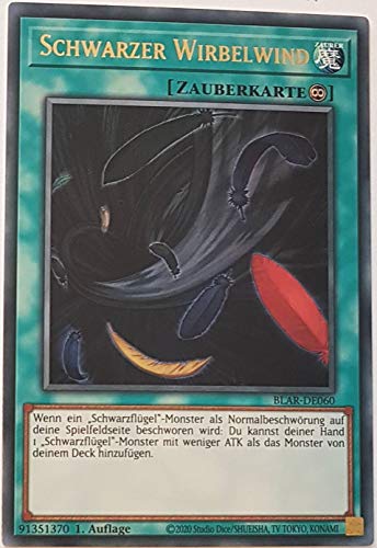 TCG Schwarzer Wirbelwind BLAR-DE060 Ultra Rare Yugioh DE gamersheavenDE von TCG