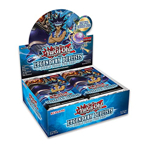 TCG Yugioh - Legendäre Duellanten: Duels from The Deep - Deutsch - Neu - 1. Auflage + 1 Ultra Pro Toploader von TCG