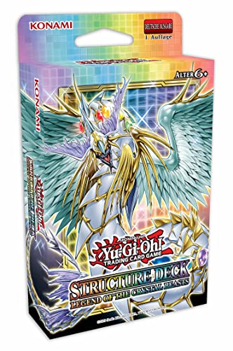 STONEMUSLE Yugioh - Struktur-Deck: Legend of The Crystal Beasts - Neu - 1. Auflage - OVP (Originalverpackt) - Anime - Yu-Gi-Oh - Sammelkartenspiel-Struktur-Deck - 8 Stück von STONEMUSLE