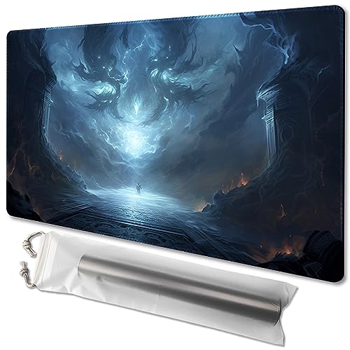 MTG Playmat Größe 61 x 35,6 cm, kostenlose Aufbewahrungstaschen, rutschfeste Unterseite, ideal für Kartenspiel-Enthusiasten, TCG Playmat Mauspad (nicht mit Zone, Schlacht) von TCGMAT