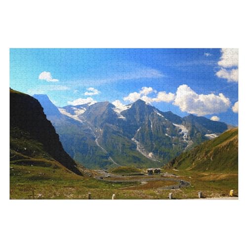 Großglockner Puzzle，Klassische Puzzle für Erwachsene Teenager Freizeit Spaß Spiel Spielzeug Geeignet，，Lernspielzeug FüR Kinder 38x26Papier von TCzRZ