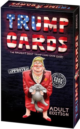 Kick Ass Games Adult Edition Trump Cards Spiel von TDC Games