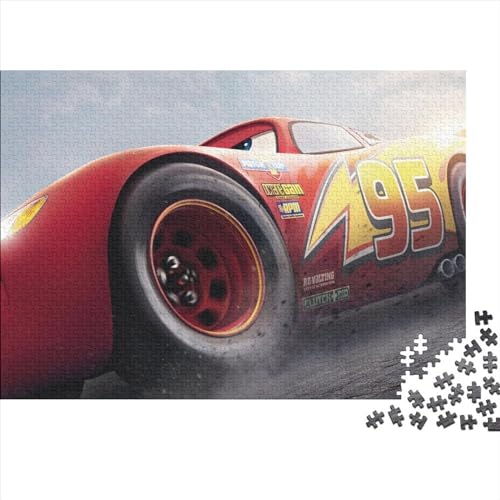 300-teilige Lightning McQueen-Puzzles für Erwachsene und Jugendliche. Puzzles für Erwachsene und Jugendliche für Erwachsene und Jugendliche ab 12 Jahren, 40x28cm von TDXHHW