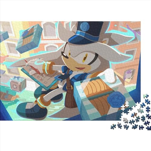 Puzzle für Erwachsene, 500 Teile, Sonic The Hedgehog, Puzzles für Teenager, Geschenke, Puzzle für Erwachsene, 500 Teile (52x38cm) von TDXHHW