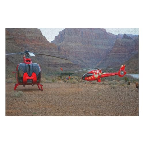 Wohnkultur Geburtstag ，Challenging Games Moderne Lernspiel Stress Relief ，1000 StüCk，Helikopter，Lernspielzeug FüR Kinder Papier 38x26 von TDXYz