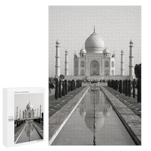 Wohnkultur Geburtstag ，Challenging Games Moderne Lernspiel Stress Relief ，1000 StüCk，Taj Mahal Puzzle，Lernspielzeug FüR Kinder Papier 38x26 von TDXYz