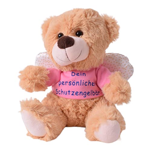 TE-Trend Schutzengel Kuscheltier 20 cm - Perfekter Glücksbringer-Teddy - Flauschiger Plüsch-Engel mit liebevoller Botschaft - Glücksengel-Plüsch als Geschenkidee - Schutzengel-Plüschtier von TE-Trend