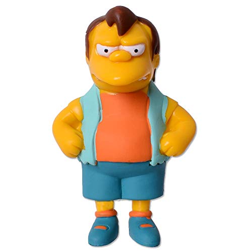 TE-Trend The Simpsons Spielzeug Figuren Springfield Limited Edition Series 3 Sammler Toy Nelson Muntz 80mm mehrfarbig von TE-Trend