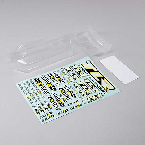 TEAM LOSI RACING 1/10 Ultra Lightweight Clear Body & Wing: 22X-4 von TEAM LOSI RACING