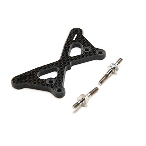 TEAM LOSI RACING Carbon Front Tower +2mm with Titanium Standoffs: 22 5.0 von TEAM LOSI RACING