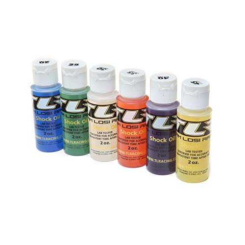 Shock Oil, 6Pk, 20, 25, 30, 35, 40, 45, 2oz von TEAM LOSI RACING