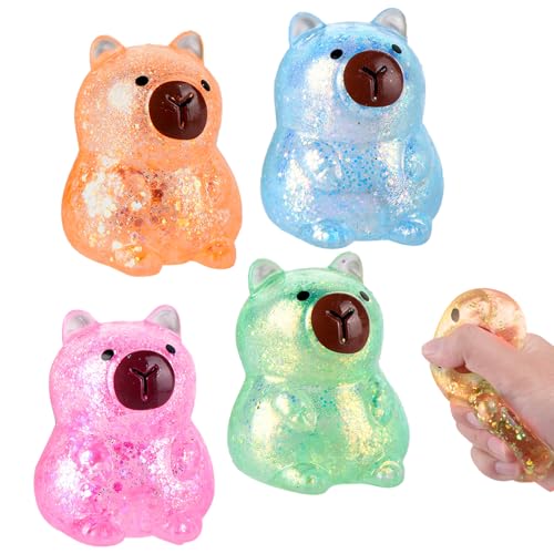 4 Stück Capybara Squeeze Toy Capybara Squishy Spielzeuge Capybara Anti Stress Spielzeug Niedliches Squishy Squeeze Spielzeug Capybara Squishy Toys Geschenke für Kinder Erwachsene 4 Stück Capybara Squeeze Toy Capybara Squishy Spielzeuge Capybara Anti Stress Spielzeug Niedliches Squishy Squeeze Spielzeug Capybara Squishy Toys Geschenke für Kinder Erwachsene von TECHEEL