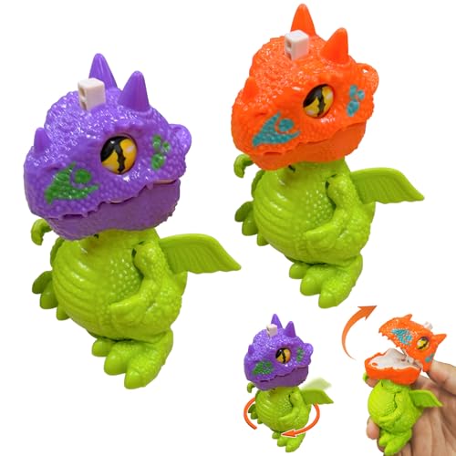 TECHEEL Dinosaur Finger Toys,2 Stück Dinosaurier Fingerpuppen Set Finger Beißen Dinosaurier Spielzeug Dinosaurier Finger Spielzeug,Interessante Interaktive Kinder Spielzeugs TECHEEL Dinosaur Finger Toys,2 Stück Dinosaurier Fingerpuppen Set Finger Beißen Dinosaurier Spielzeug Dinosaurier Finger Spielzeug,Interessante Interaktive Kinder Spielzeugs von TECHEEL