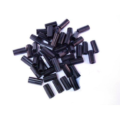 50 Stück LEGO TECHNIC "Achs-Verbinder glatt" in Schwarz. 50 Stück LEGO TECHNIC "Achs-Verbinder glatt" in Schwarz. von LEGO