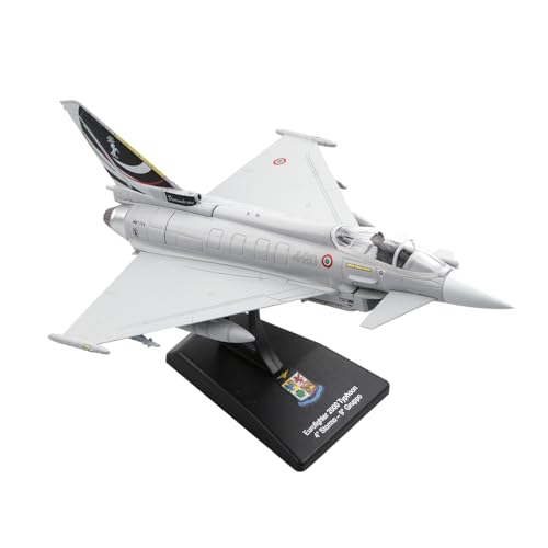 Alloy Eurofighter Typhoon EF-2000 Kampfflugzeug Modell 1:100 Spielzeug Simulation Wissenschaft Ausstellungsmodell Alloy Eurofighter Typhoon EF-2000 Kampfflugzeug Modell 1:100 Spielzeug Simulation Wissenschaft Ausstellungsmodell von TECKEEN