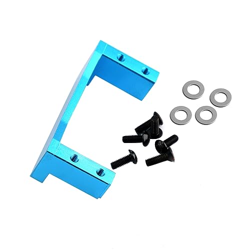 Alloy Servo Mount Set Base Holder Bracket Vehicles Crawler Trucks Upgrade Parts for Tamiya TT-02 54977 RC Car von TECKEEN