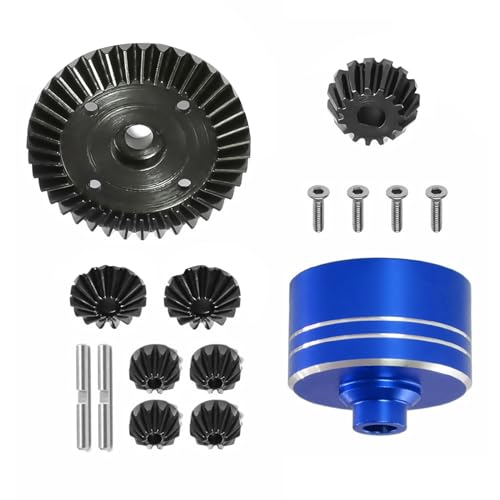 Steel RC Steel Front Rear Differential Gear Kit Assembly Shaft Mount for Tamiya TT02 TT02B 1/10 RC Car Crawler Car Accessory Steel RC Steel Front Rear Differential Gear Kit Assembly Shaft Mount for Tamiya TT02 TT02B 1/10 RC Car Crawler Car Accessory von TECKEEN