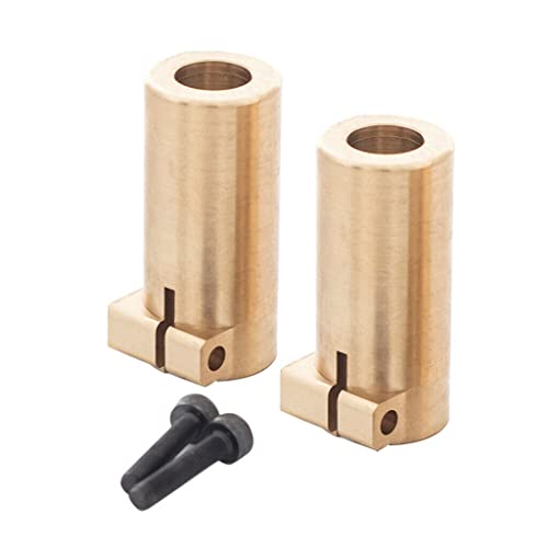 TECKEEN 1 Paar RC Auto Hinterachse Adapter Gegengewicht Zubehör für Axial SCX10 II 90046 von TECKEEN