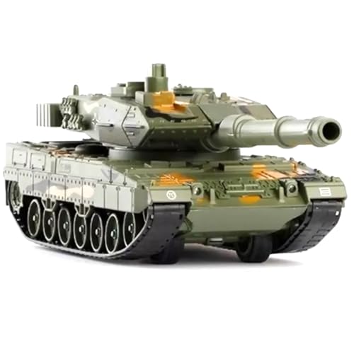 TECKEEN 1:40 Alloy German Leopard 2A6 Main Battle Military Tank Model Simulation Fighter Tank Military Science Exhibition Model von TECKEEN