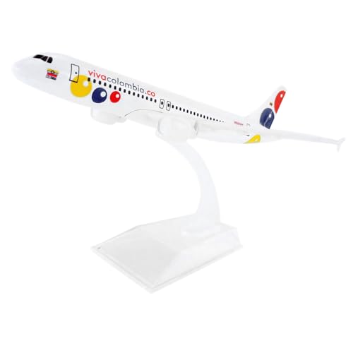 TECKEEN 1:400 Columbia A320 Flugzeugmodell Simulation Flugzeugmodell Luftfahrtmodell Flugzeug Kits für Sammlung und Geschenk von TECKEEN