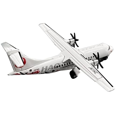 TECKEEN 1:400 Japan Airlines ATR42-600 Flugzeugmodell Simulation Flugzeugmodell Luftfahrtmodell Flugzeug Kits für Sammlung und Geschenk von TECKEEN