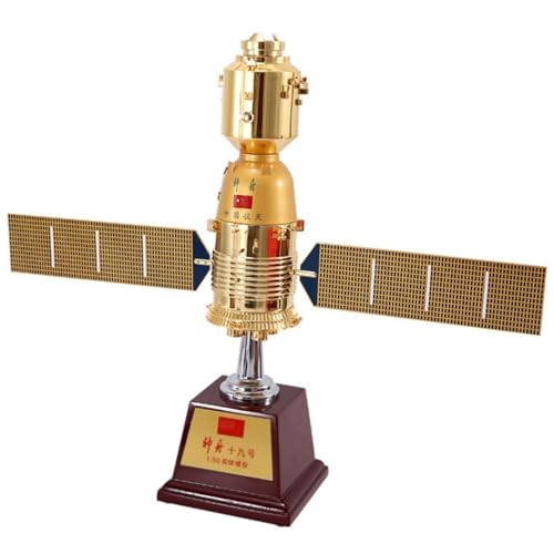 TECKEEN 1:50 Scale China Shenzhou 19 Spacecraft Model Alloy Aviation Satellite Model Diecast Plane Model for Collection von TECKEEN