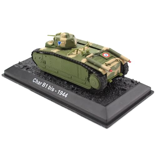 TECKEEN 1:72 Alloy France Army Char B1 Bis Kampffahrzeug Panzer Modell Simulation Kämpfer Panzer Militär Wissenschaft Ausstellungsmodell von TECKEEN