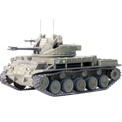 TECKEEN 1:72 Alloy US Army 2nd Field Artillery M42 Tank Model Simulation Fighter Tank Military Science Exhibition Model von TECKEEN