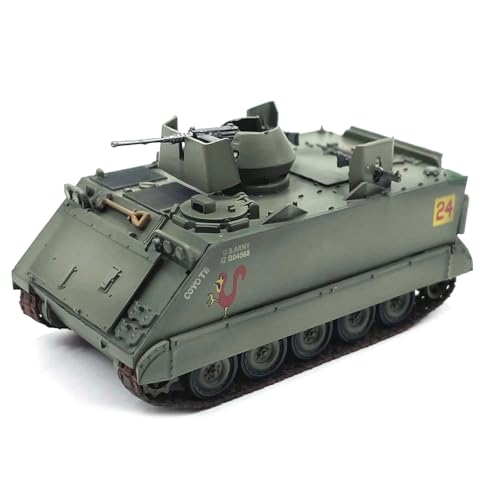 TECKEEN 1:72 Alloy US Army M113A1/ACAV Track Panzer Modell Simulation Kämpfer Panzer Militär Wissenschaft Ausstellungsmodell von TECKEEN