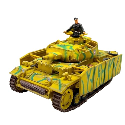 TECKEEN 1:72 Alloy WWII Bundeswehr Pz.Kpfw.III Ausf.N Panzermodell Simulation Kämpfer Panzer Militär Wissenschaft Ausstellungsmodell von TECKEEN