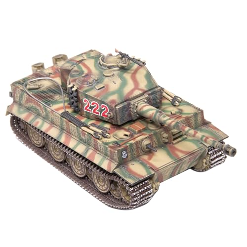 TECKEEN 1:72 Alloy WWII Bundeswehr Sd.Kfz.181 SPzAbt 101 Michael Wittmann Tiger Panzer Modell Simulation Kampfpanzer Militär Wissenschaft Ausstellungsmodell von TECKEEN